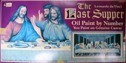 Leonardo da Vinci Last Supper Oil Paint by Number