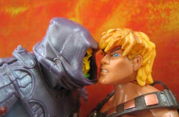 Don't worry your pretty towhead, He-Man.  I won't let anything come between us.  You have my word.  Now suck me, beautiful.
